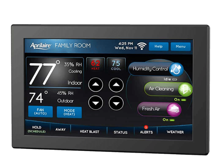 How the Aprilaire Wi-Fi Thermostat Compares to Ecobee and Nest