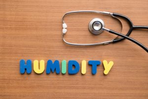 Relative humidity and air health