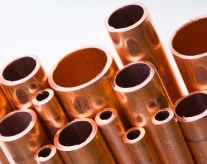 Why are copper pipes used in HVAC systems