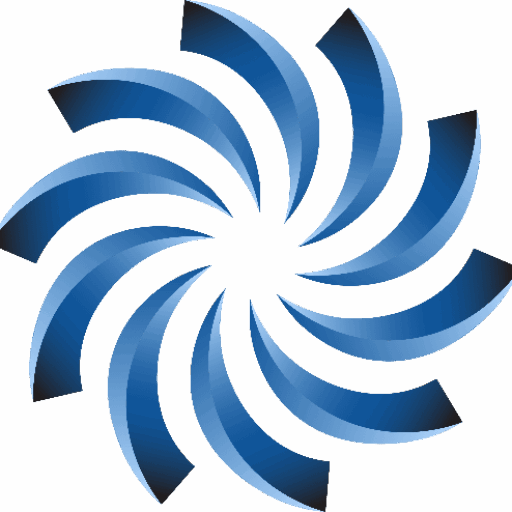 a close up of a logo