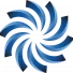 a close up of a logo