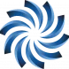 a close up of a logo